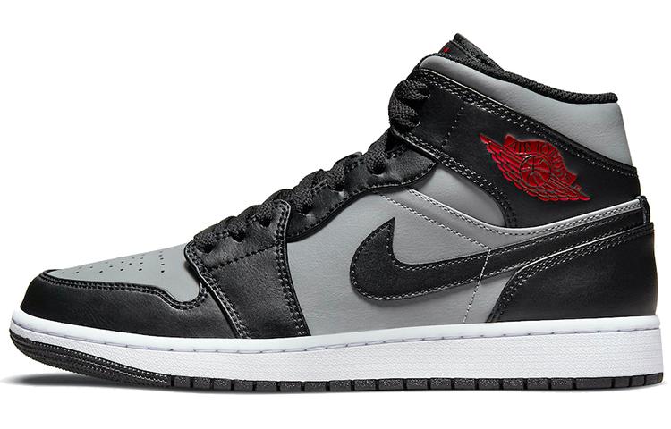 

Кеды унисекс Jordan Air Jordan 1 mid черные 44.5 EU, Черный, Air Jordan 1 mid