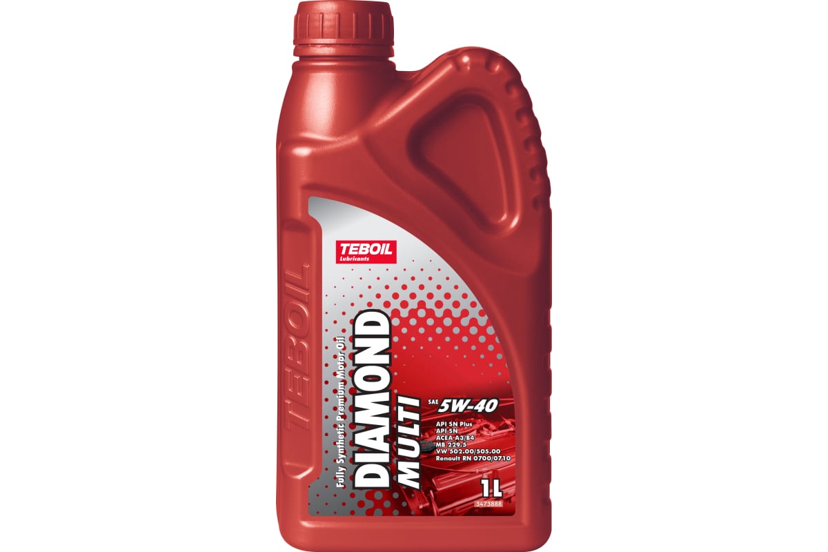 

Моторное масло diamond multi 5w-40, 1л TEBOIL 3455080