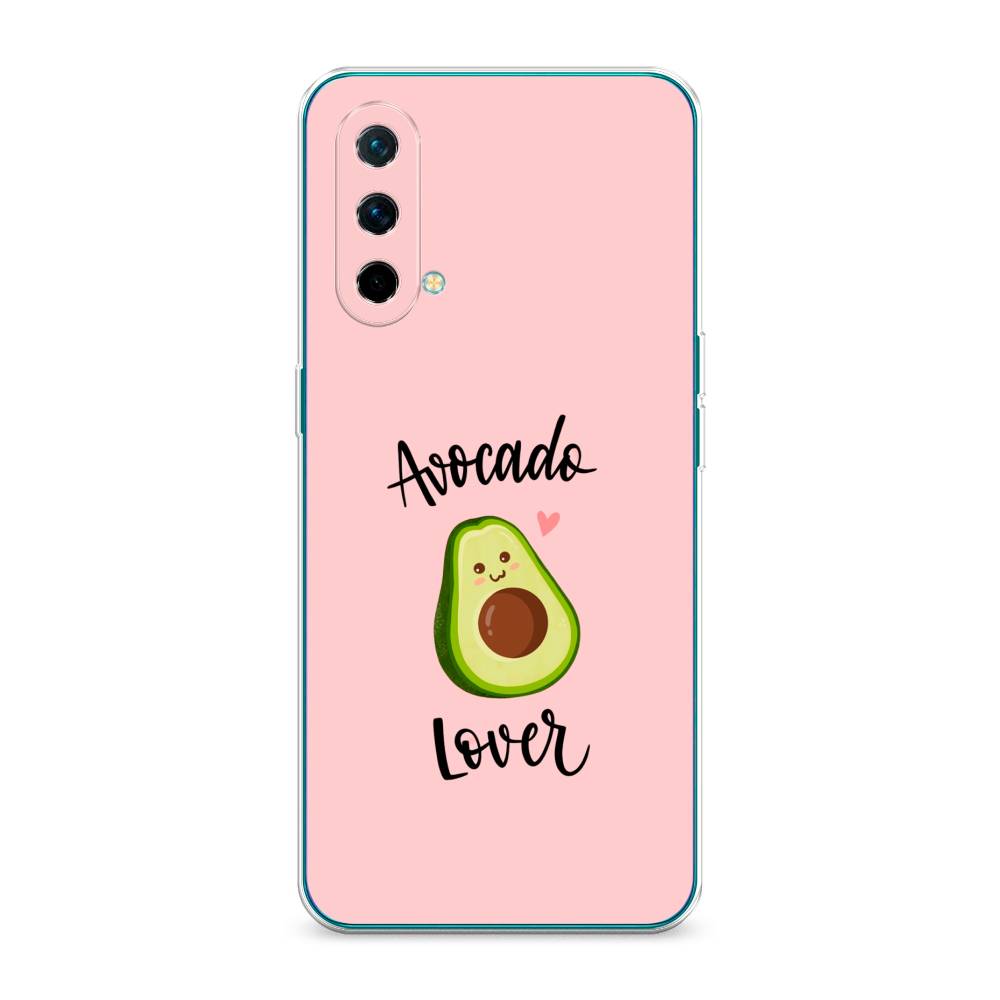 

Чехол на OnePlus Nord CE 5G "Avocado lover", Розовый;зеленый, 151850-6