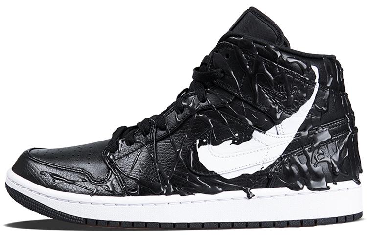 

Кеды унисекс Jordan Air Jordan 1 Mid черные 44 EU, Черный, Air Jordan 1 Mid