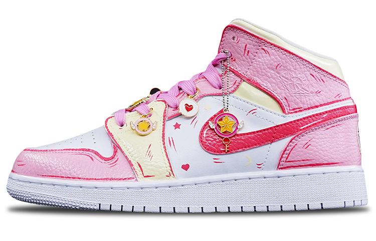 

Кеды унисекс Jordan Air Jordan 1 Mid розовые 39 EU, Розовый, Air Jordan 1 Mid