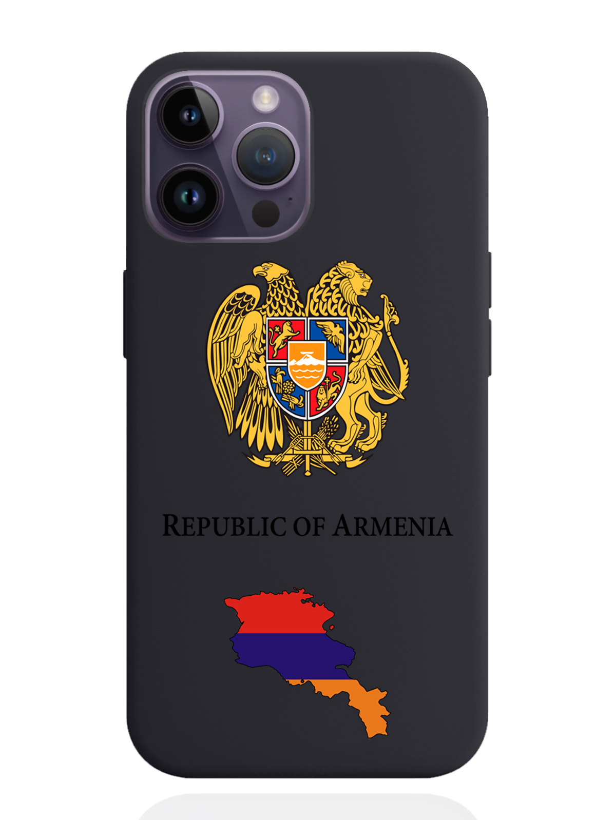 

Чехол SignumCase iPhone 14 Pro Max Герб Армении, Разноцветный, iPhone 14 Pro Max Герб Армении