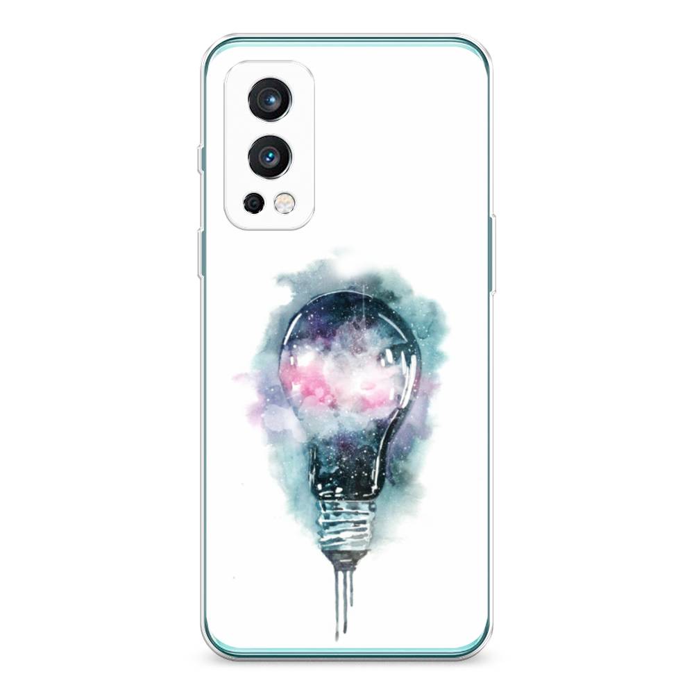 

Чехол на OnePlus Nord 2 5G "Волшебная лампа", Белый;серый, 151750-4