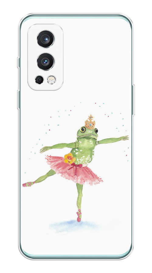 

Чехол на OnePlus Nord 2 5G "Лягушка-балерина", Зеленый, 151750-4