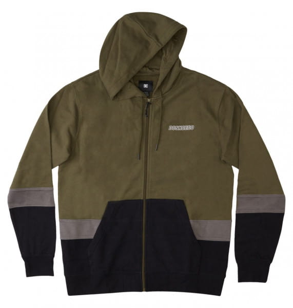 

Толстовка мужская DC SHOES ADYFT03321 хаки S, ADYFT03321
