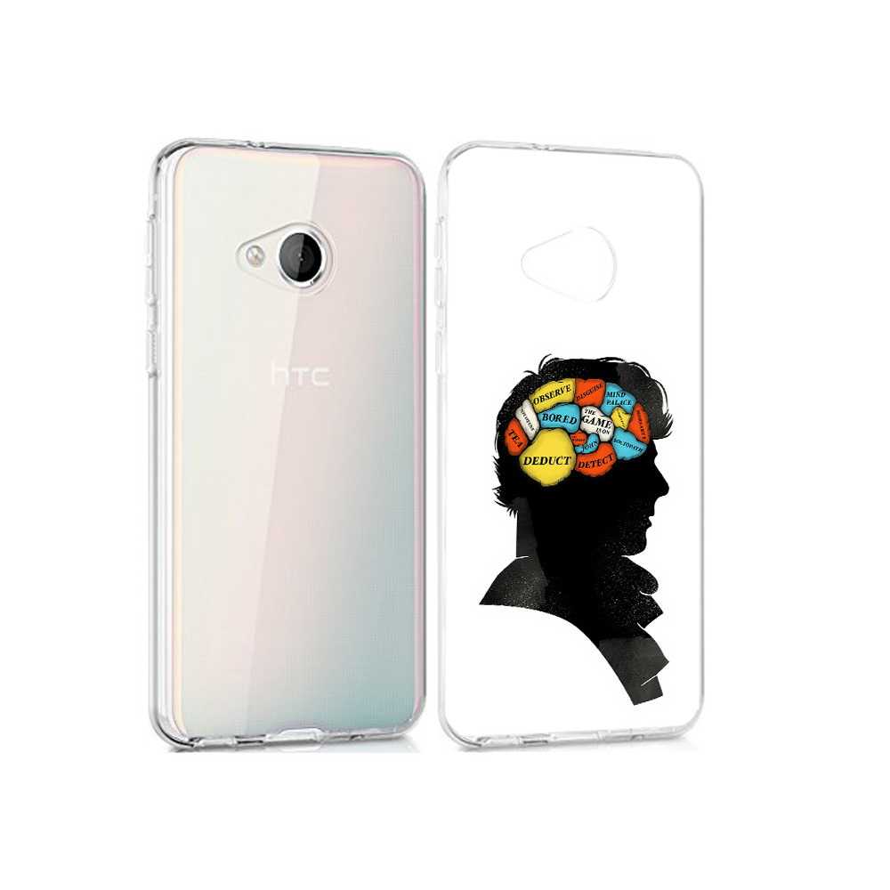 Чехол MyPads Tocco для HTC U Play темный рисунок
