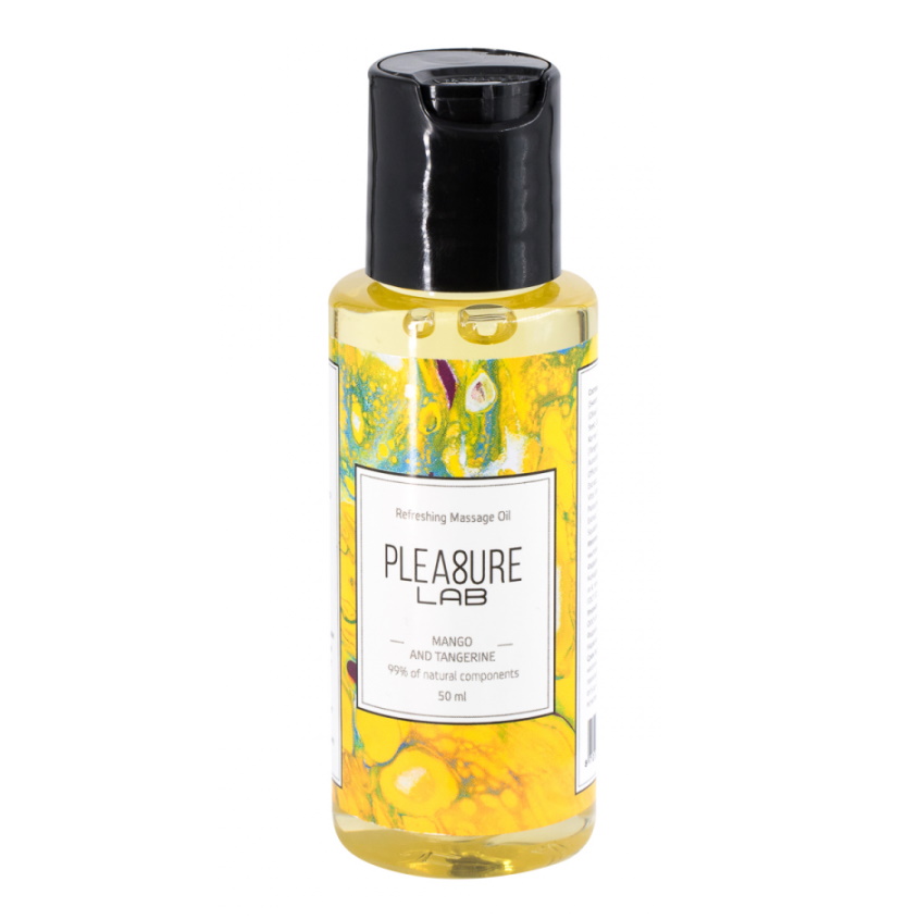 Массажное масло Pleasure lab Refreshing с ароматом манго и мандарина 50 мл