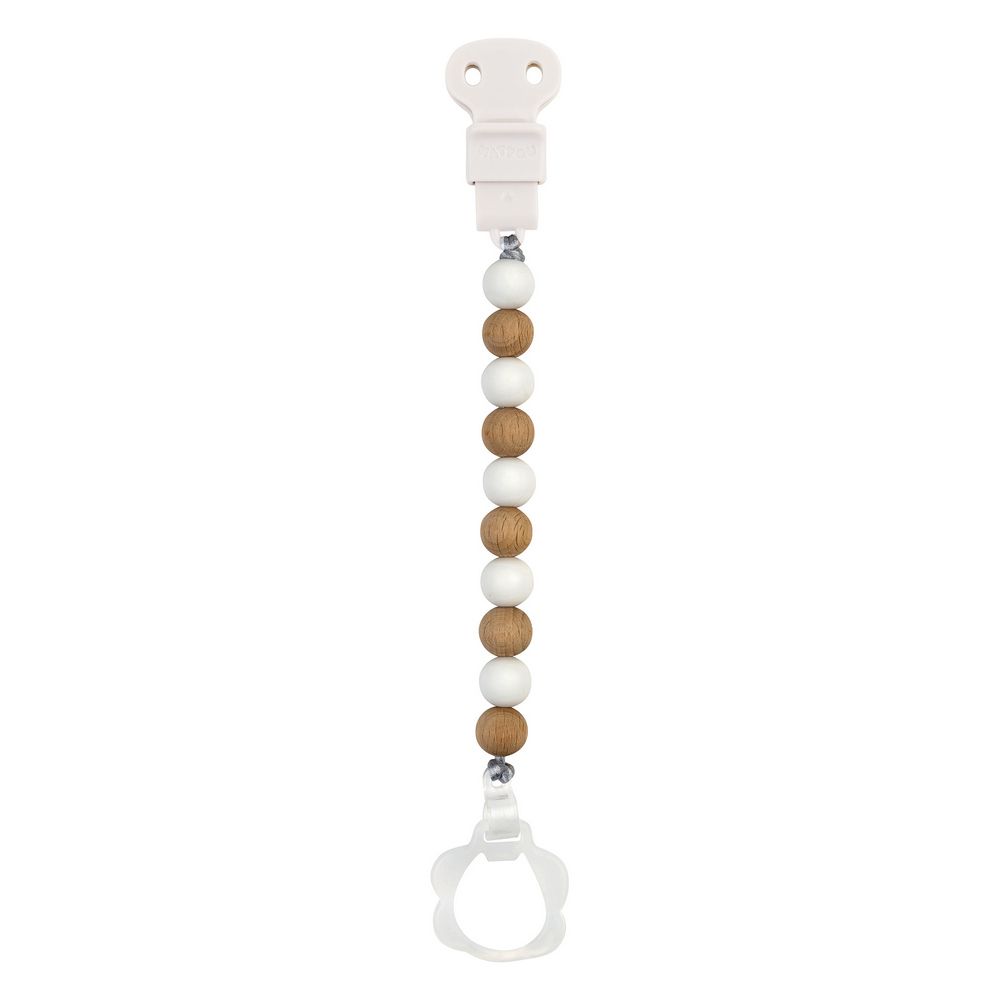 

Держатель Nattou (Наттоу) для фиксации соски Pacifinder Lapidou wood-white 879484