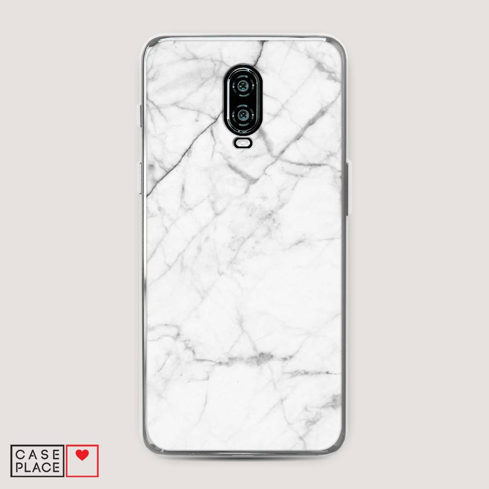 

Чехол Awog на Oneplus 6T / ВанПлас 6T "Светлый мрамор", Серый, 150650-3