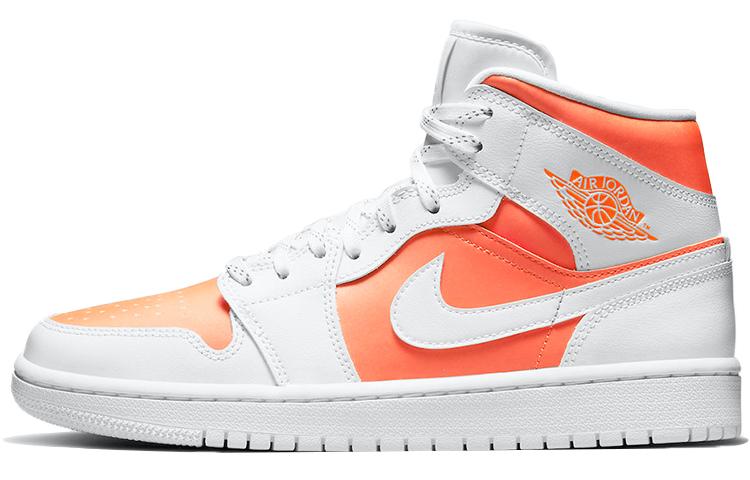

Кеды унисекс Jordan Air Jordan 1 Mid белые 36 EU, Белый, Air Jordan 1 Mid