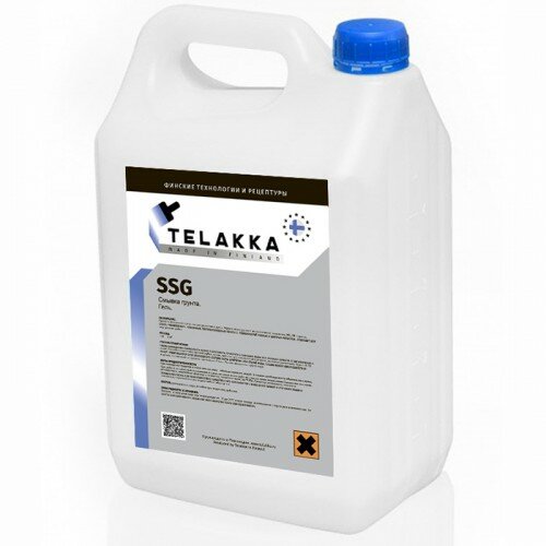 Смывка сложных химических грунтов Telakka SSG 5кг смывка грунта telakka