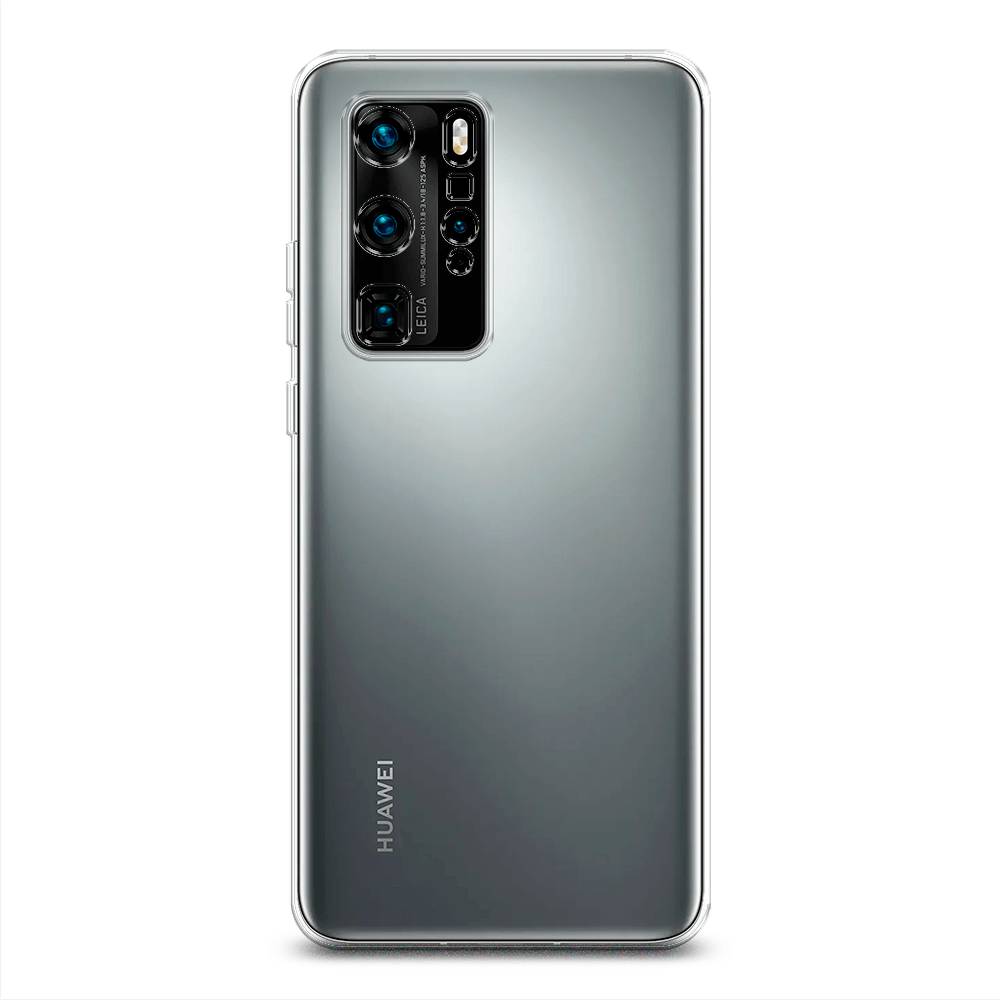 

Чехол для Huawei P40 Pro прозрачный, 610950-6