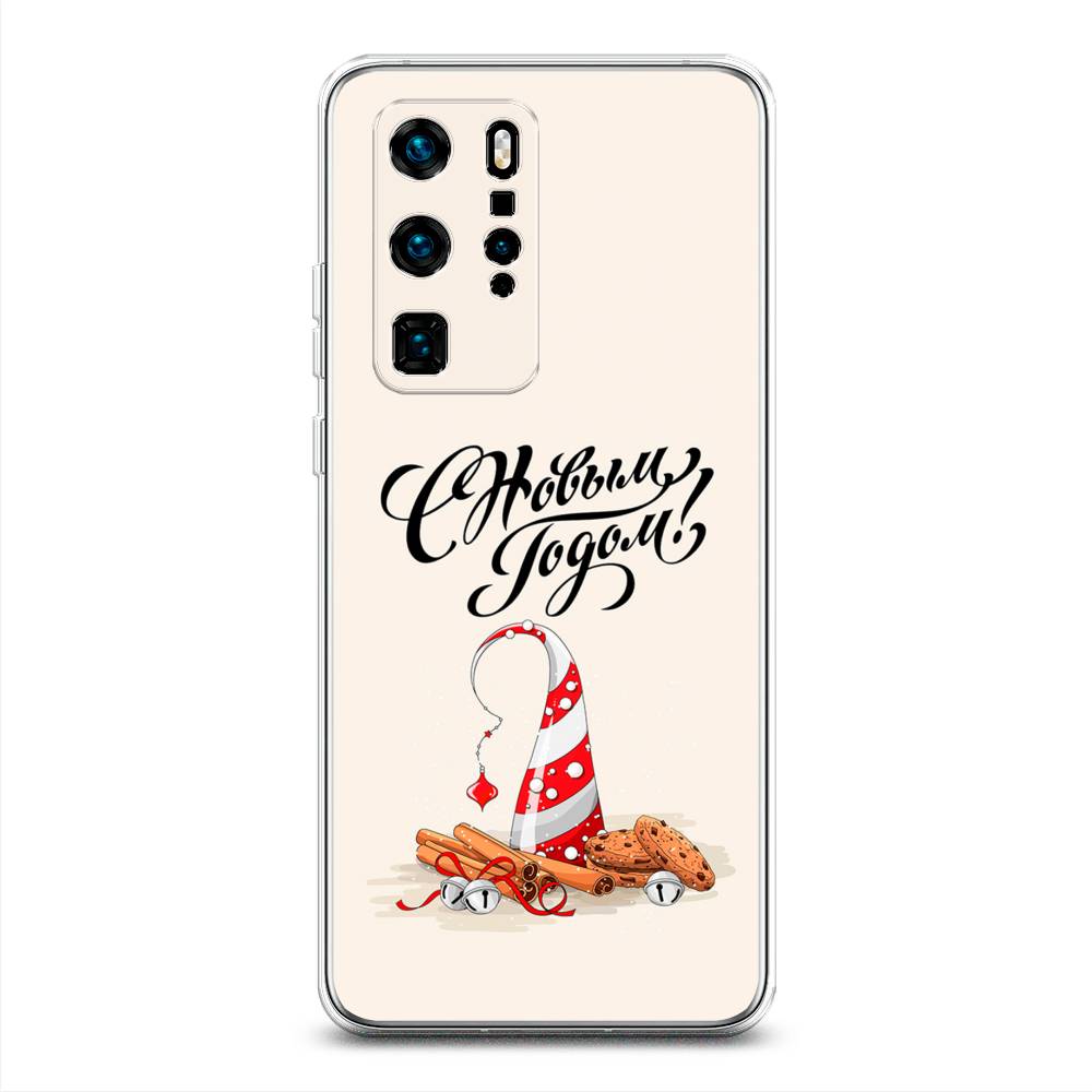 

Чехол для Huawei P40 Pro "Подарки на Новый Год", Бежевый;красный;черный, 610950-5