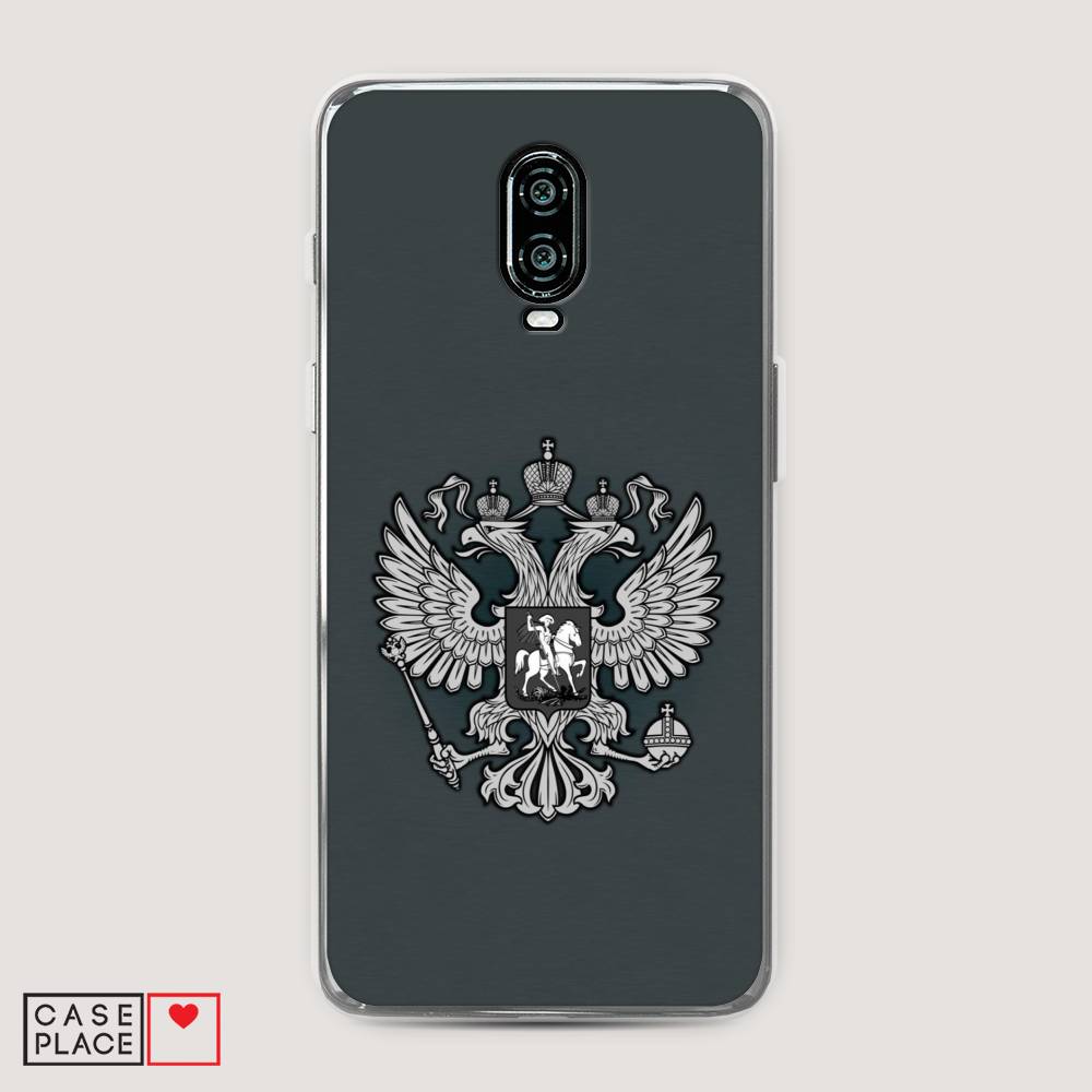 

Чехол Awog на Oneplus 6T / ВанПлас 6T "Герб России серый", 150650-5