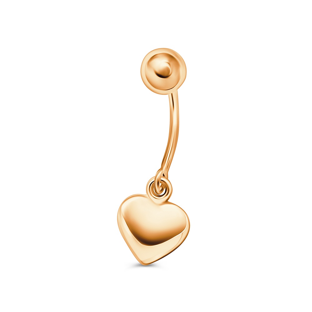

Пирсинг для пупка из золота 585Gold 608000385, 608000385