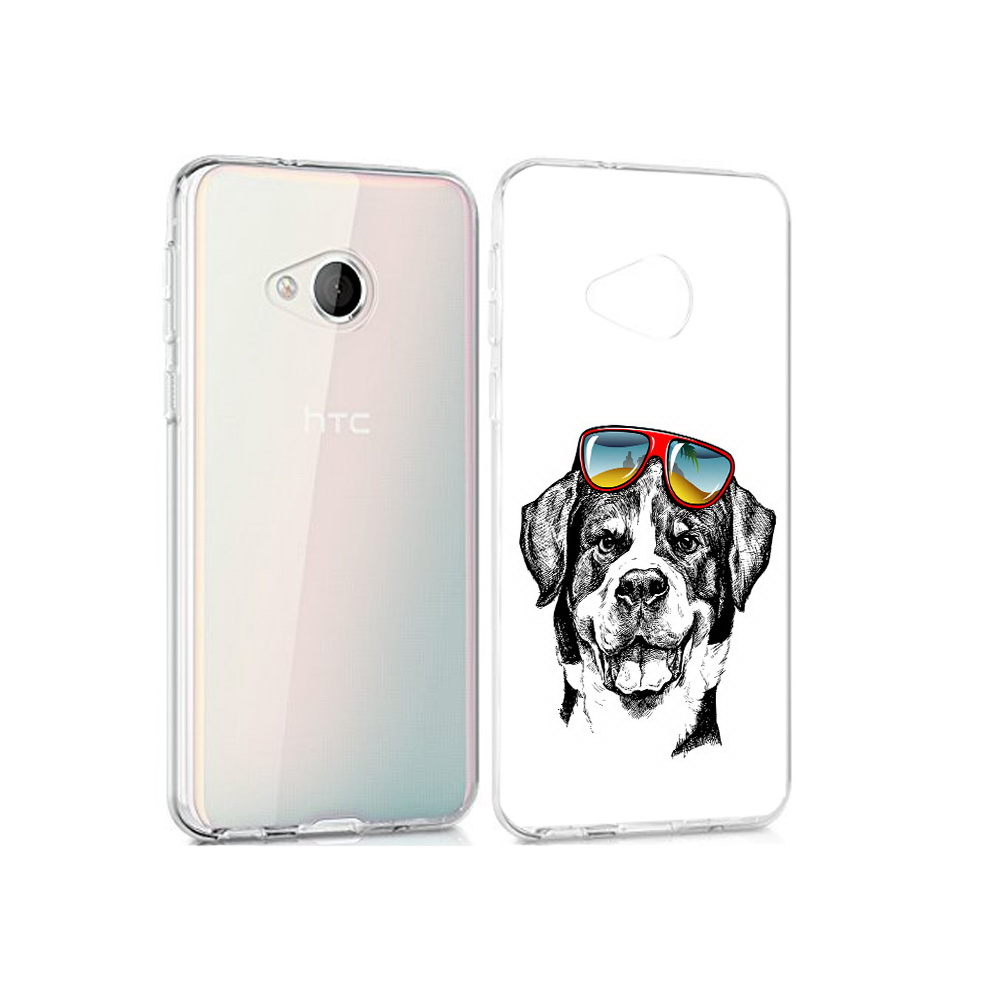 

Чехол MyPads Tocco для HTC U Play счастливая собака, Прозрачный, Tocco