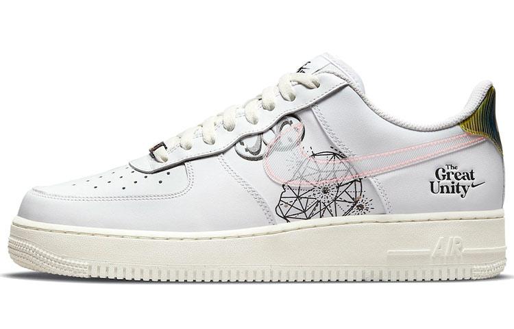 

Кеды унисекс Nike Air Force 1 Low The Great Unity белые 44 EU, Белый, Air Force 1 Low The Great Unity