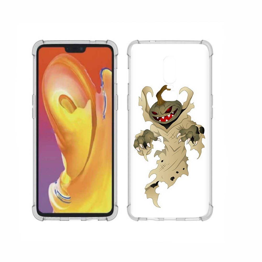 

Чехол MyPads Tocco для OnePlus 6 призрак хэллоуина, Прозрачный, Tocco