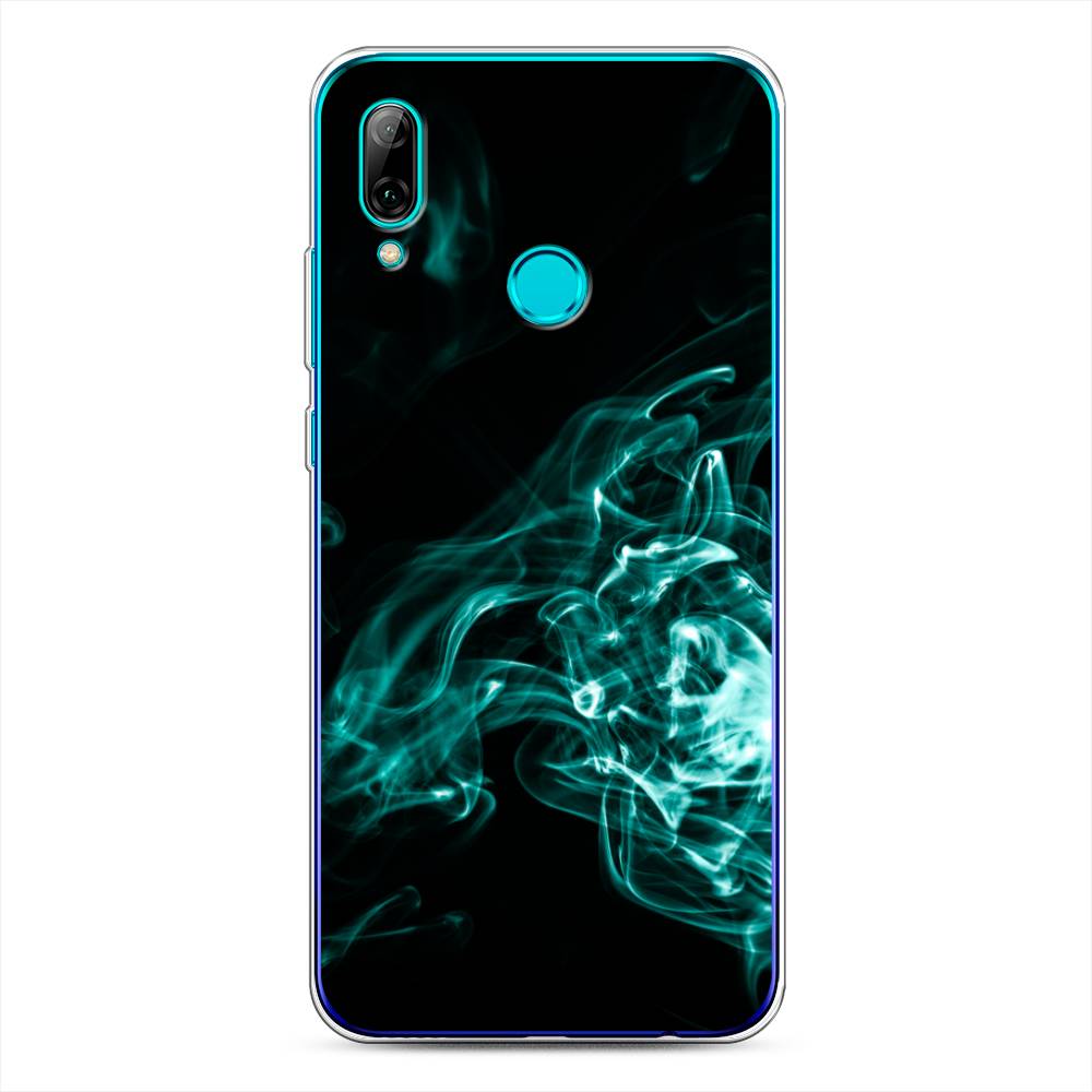 

Чехол для Honor 10 Lite/Huawei P Smart 2019 "Дым", Голубой;черный, 67250-3
