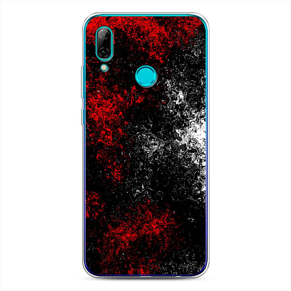

Чехол для Honor 10 Lite/Huawei P Smart 2019 "Монотипия", Красный;черный;белый, 67250-3