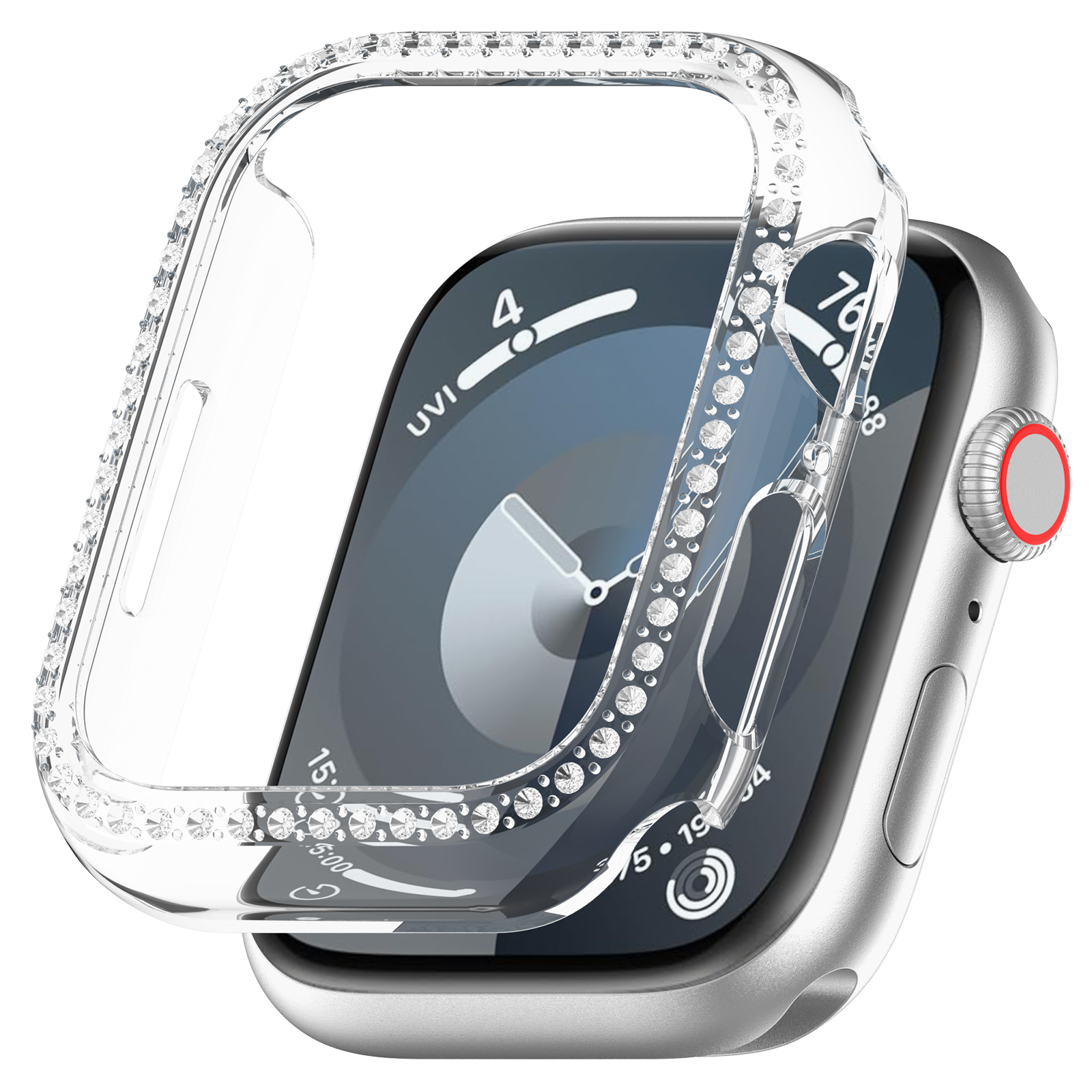 Чехол Strap Classic Watch 41 мм для смарт-часов Apple Watch 41 mm прозрачный