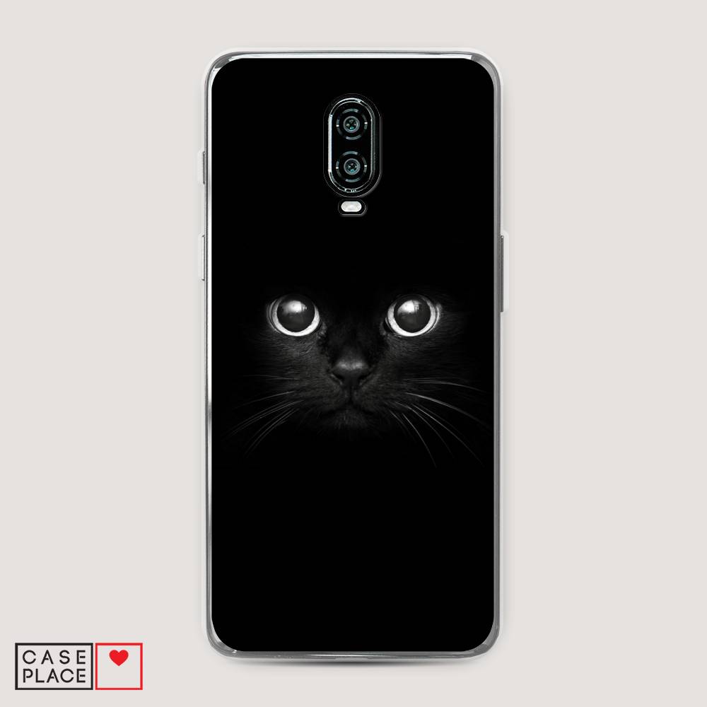 

Чехол Awog на Oneplus 6T / ВанПлас 6T "Взгляд черной кошки", Черный, 150650-1