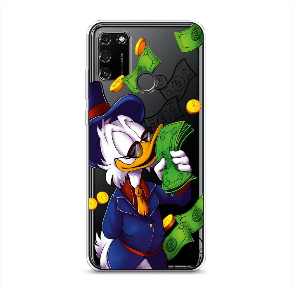 Чехол для Honor 9A Scrooge McDuck with Money