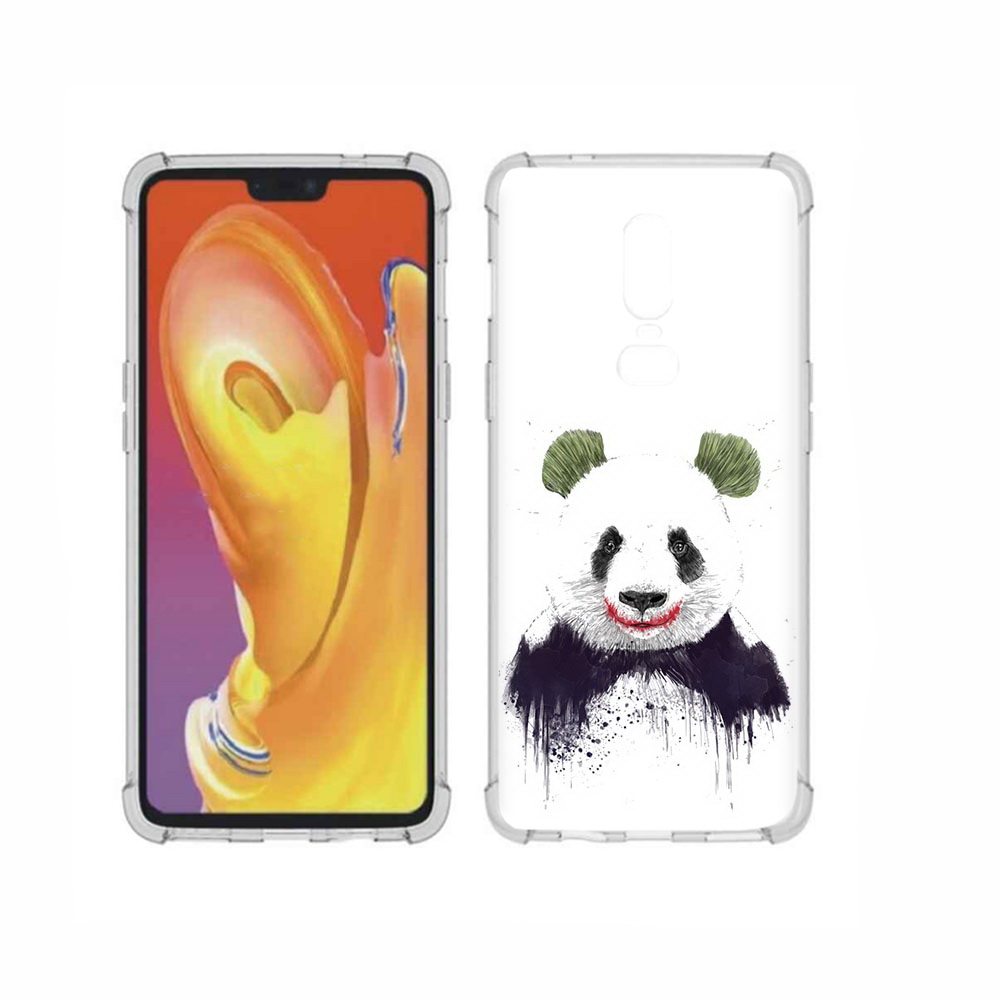 

Чехол MyPads Tocco для OnePlus 6 панда джокер, Прозрачный, Tocco