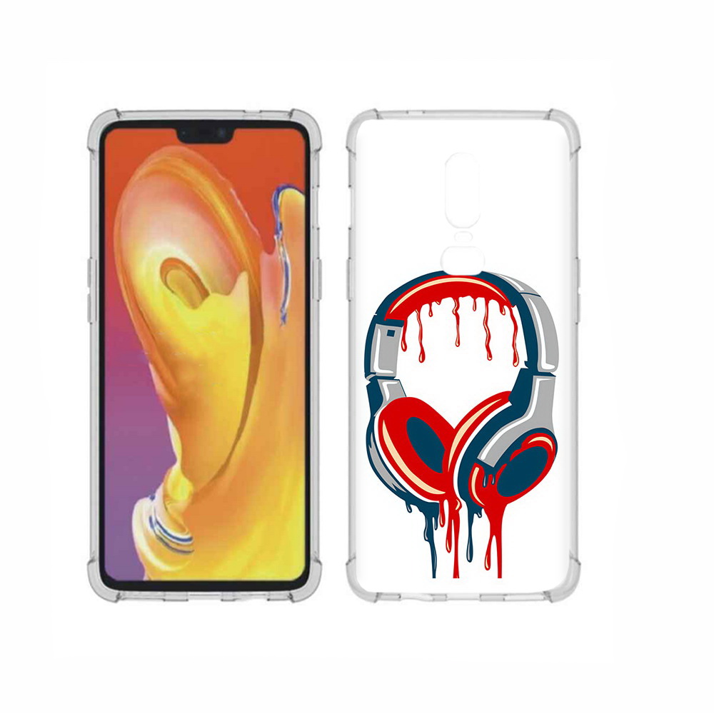 

Чехол MyPads Tocco для OnePlus 6 не делай громко, Прозрачный, Tocco