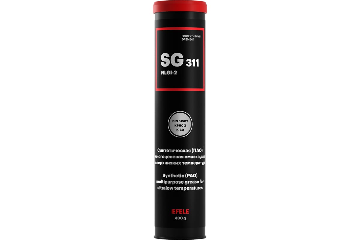 

Морозостойкая смазка EFELE SG-311, 400 г 0091198