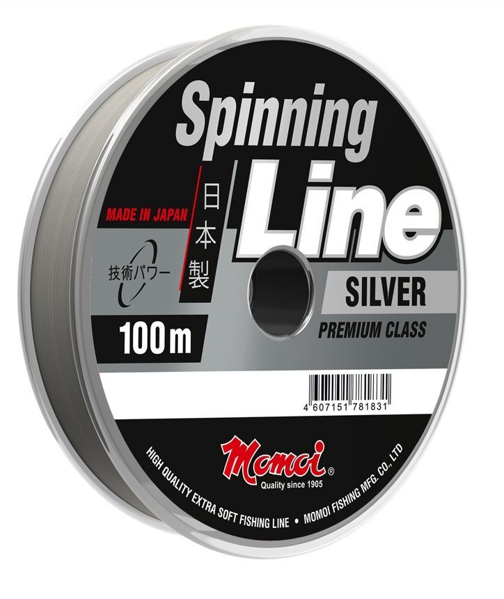 

Монофильная леска для рыбалки Momoi Spinning Line F-Yellow (1 / 0.35 / 14 / 100 / 1 /, Серебристый, Spinning Line