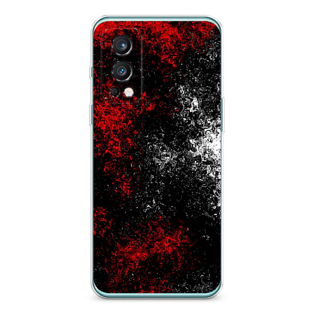 

Чехол на OnePlus Nord 2 5G "Монотипия", Красный;черный;белый, 151750-3
