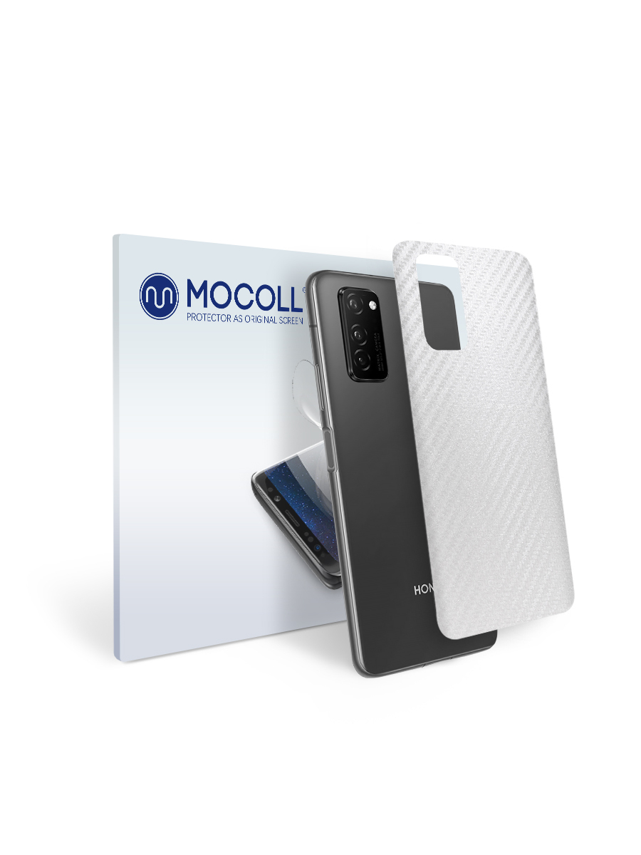

Пленка защитная MOCOLL для задней панели Honor 9s Карбон прозрачный