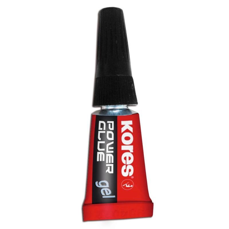 Клей универсальный Kores Power Glue, гель, 1г, 3шт. (26344), 24 уп.