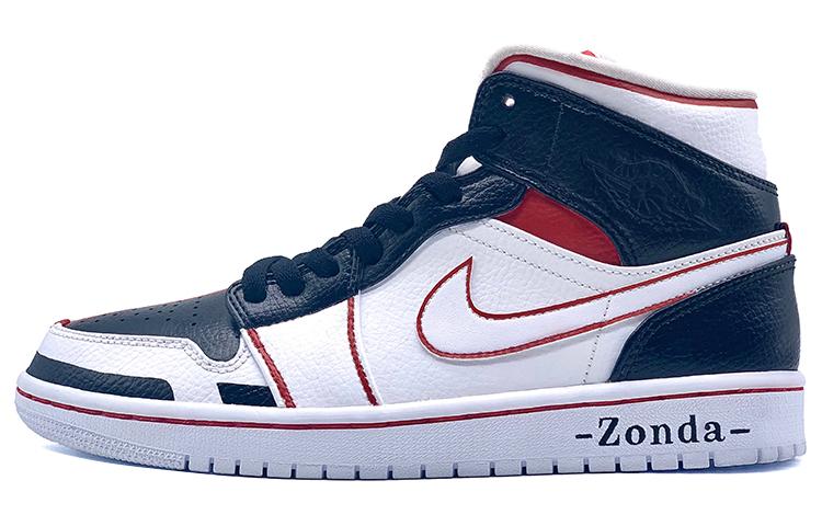 

Кеды унисекс Jordan Air Jordan 1 Mid разноцветные 44.5 EU, Разноцветный, Air Jordan 1 Mid