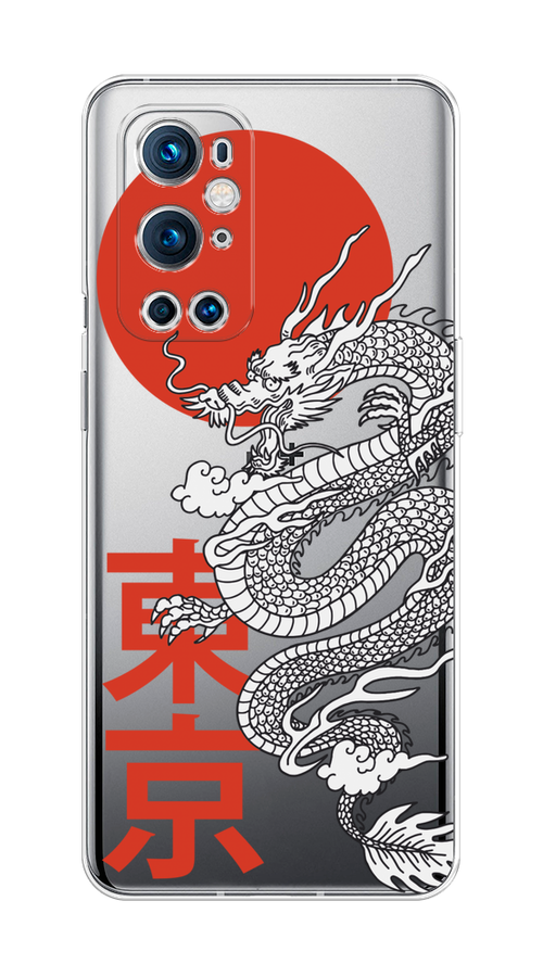 

Чехол на OnePlus 9 Pro "Китайский дракон", Черный;красный;белый, 151550-1