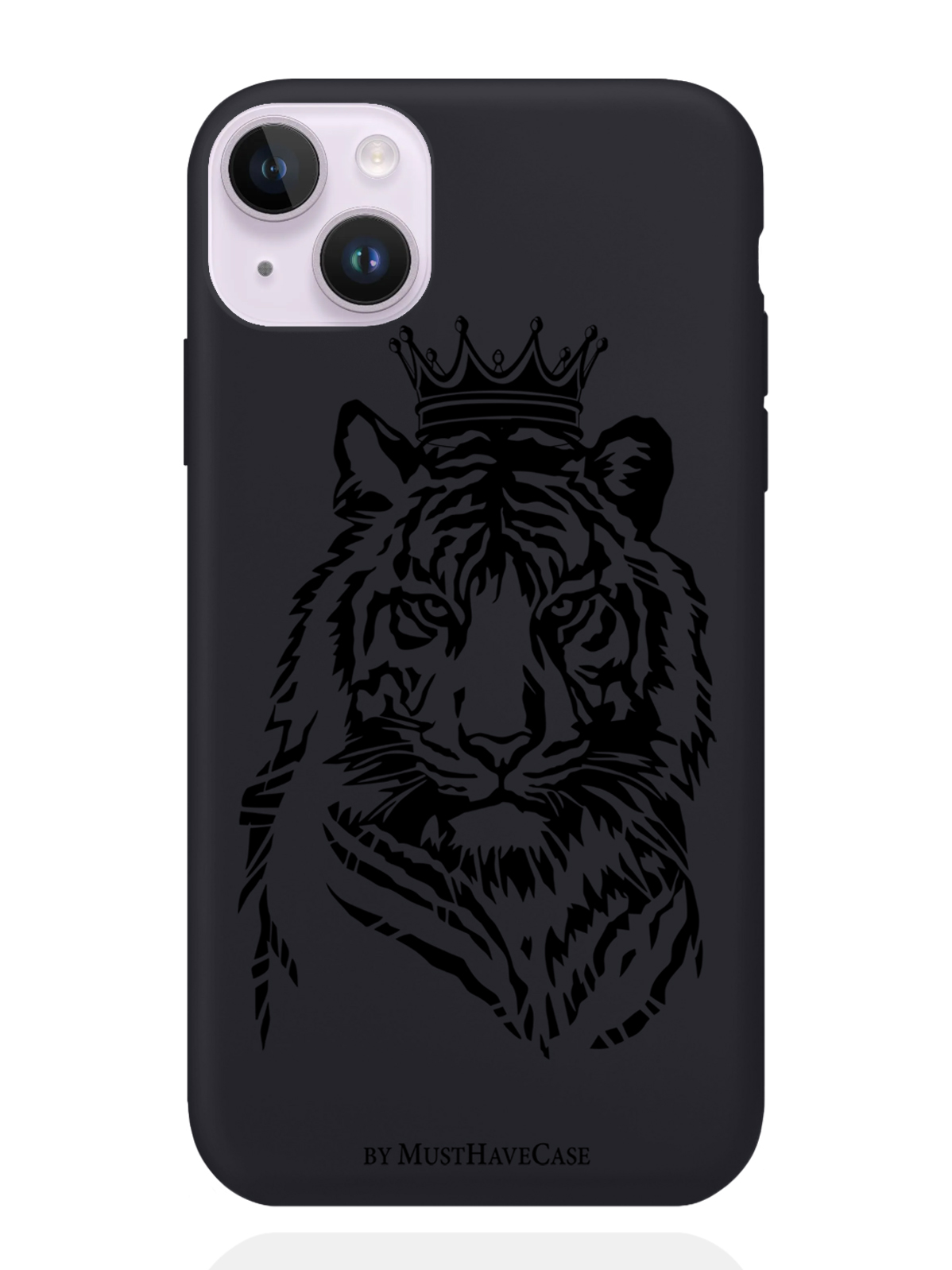 

Чехол MustHaveCase iPhone 14 Plus Тигр с Короной, Черный, iPhone 14 Plus Тигр с Короной