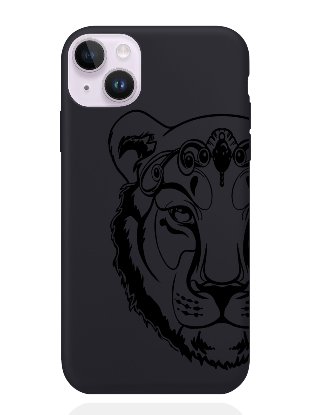 

Чехол MustHaveCase iPhone 14 Plus Львица, Черный, iPhone 14 Plus Львица