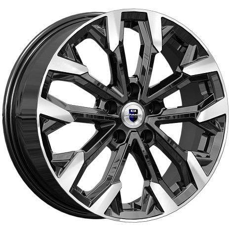 

Колесный диск КиК Морейн 6,5x17 5x105 ET 38 Dia 56,6 (BFP), Морейн (КС1046)
