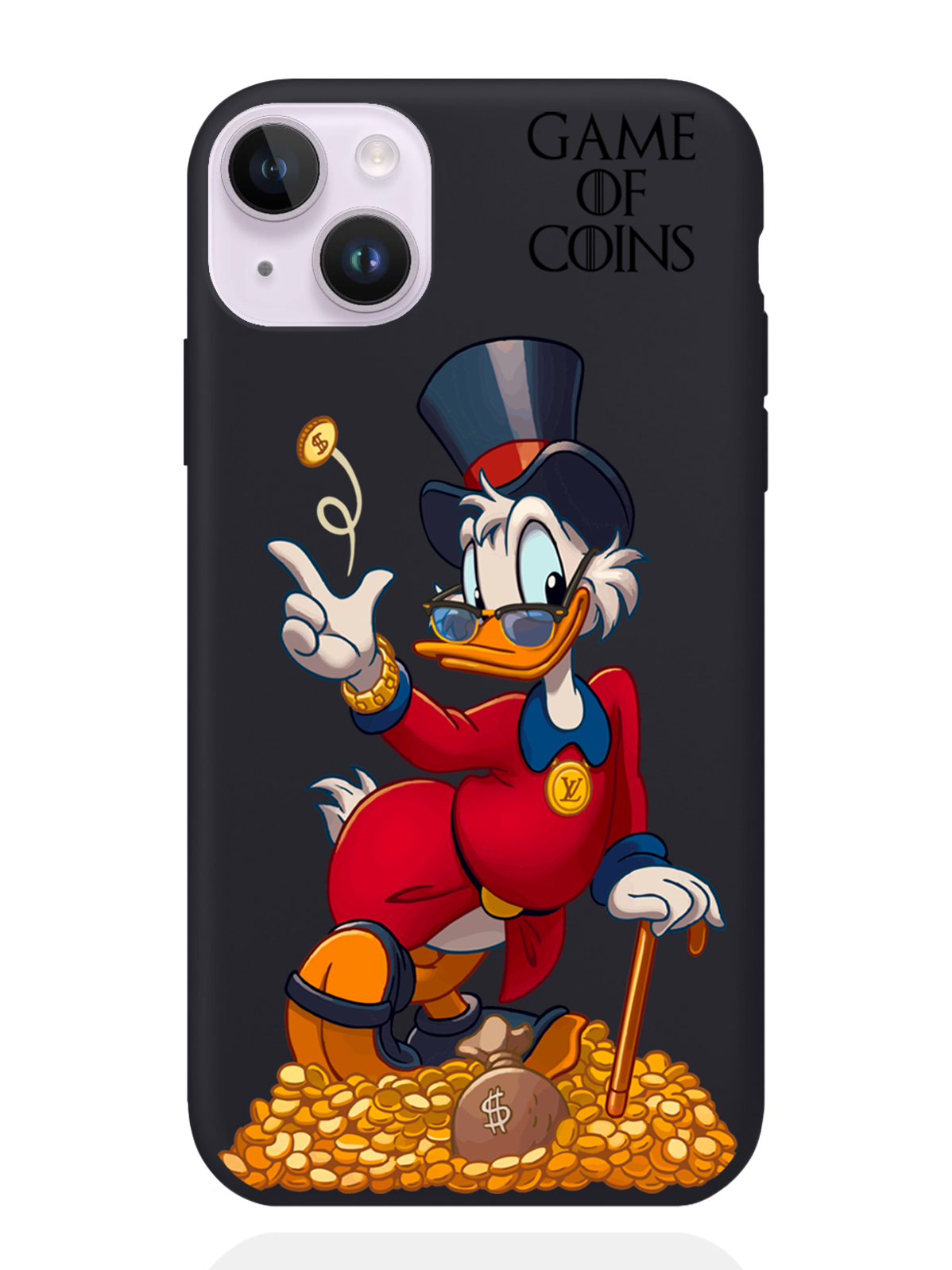 

Чехол MustHaveCase iPhone 14 Plus Богатая Утка Игра монет, Разноцветный, iPhone 14 Plus Богатая Утка Игра монет