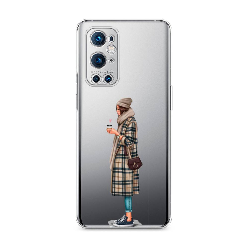 

Чехол на OnePlus 9 Pro "Утренний кофе", Коричневый;бежевый, 151550-6
