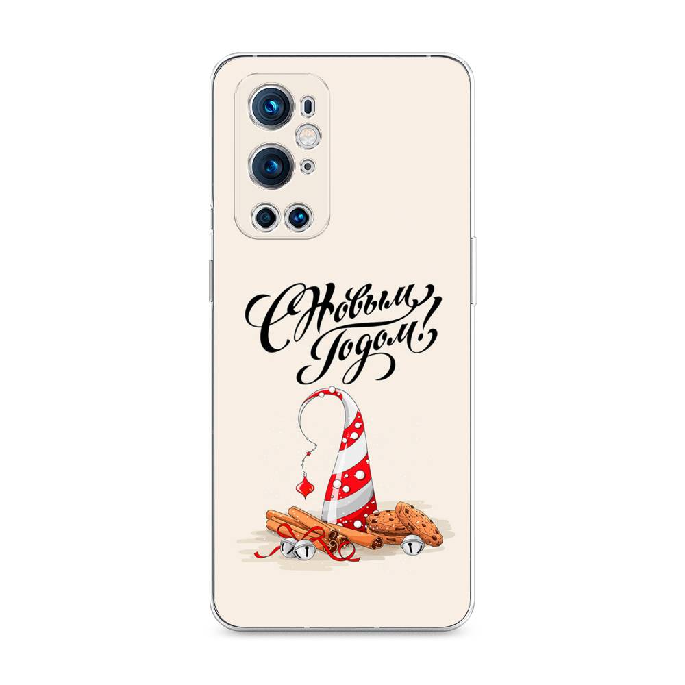 

Чехол на OnePlus 9 Pro "Подарки на Новый Год", Бежевый;красный;черный, 151550-5