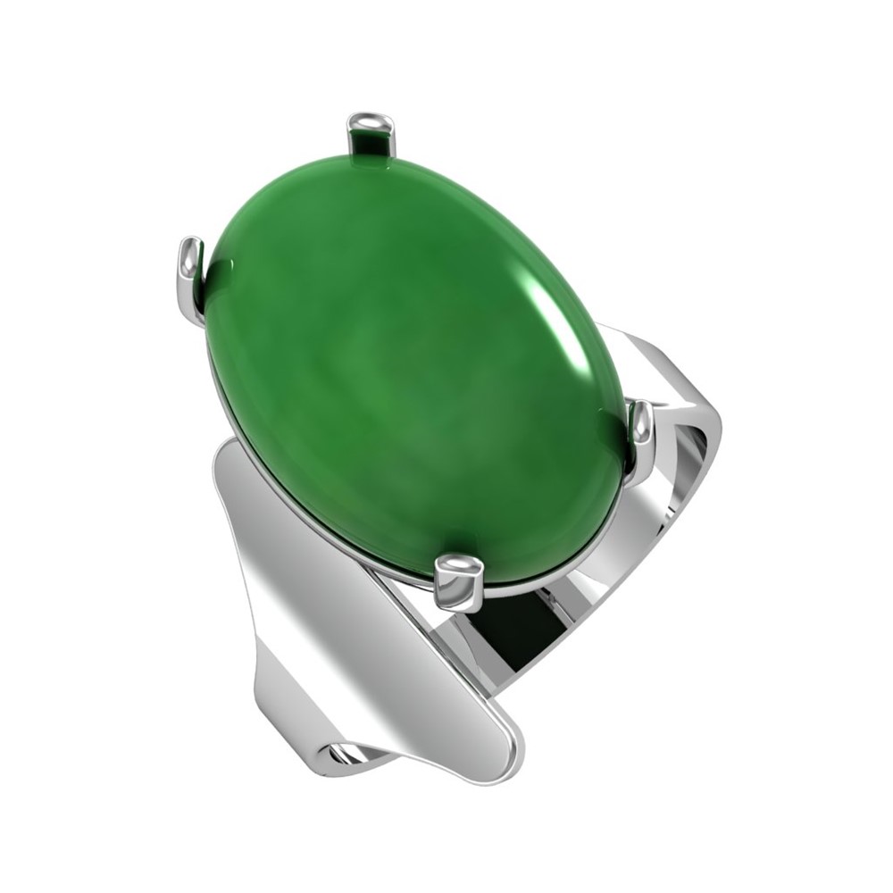 

Кольцо из серебра р. 19 ПРИВОЛЖСКИЙ ЮВЕЛИР 281660-HP, хризопраз, 281660-HP