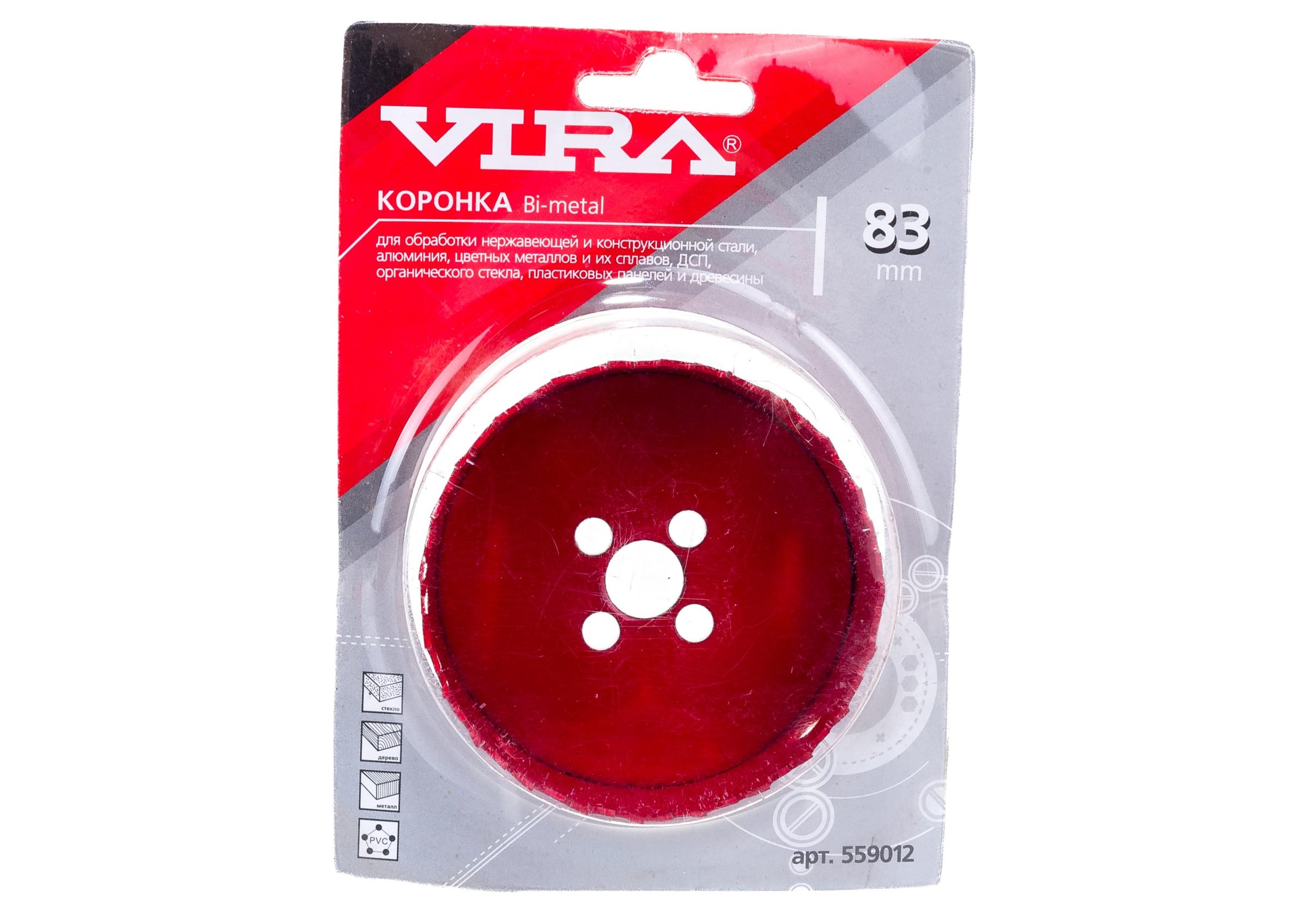 

VIRA Коронка Bi-metal 83 мм 559012