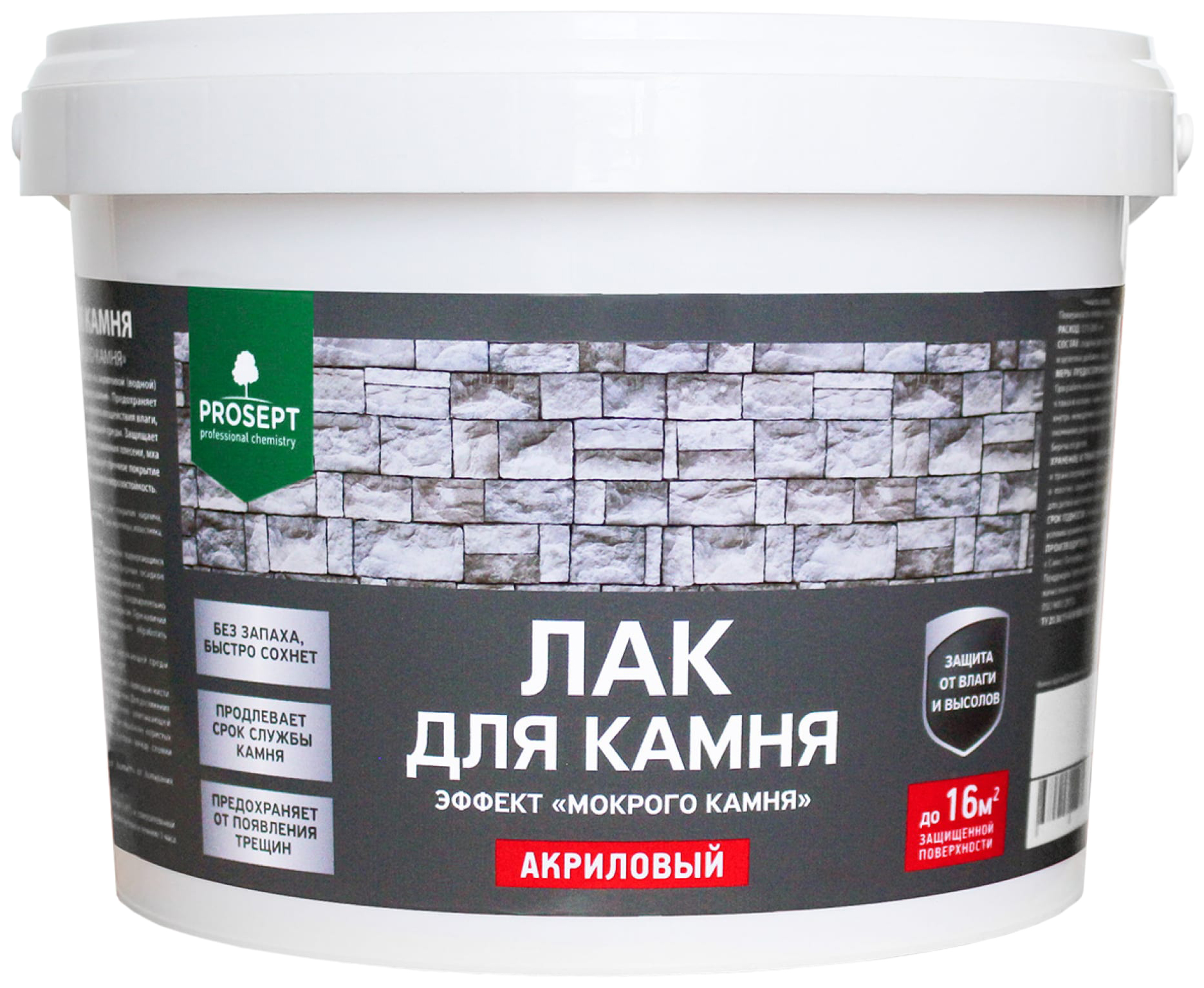 

PROSEPT Лак для камня, 0,9л 053-09