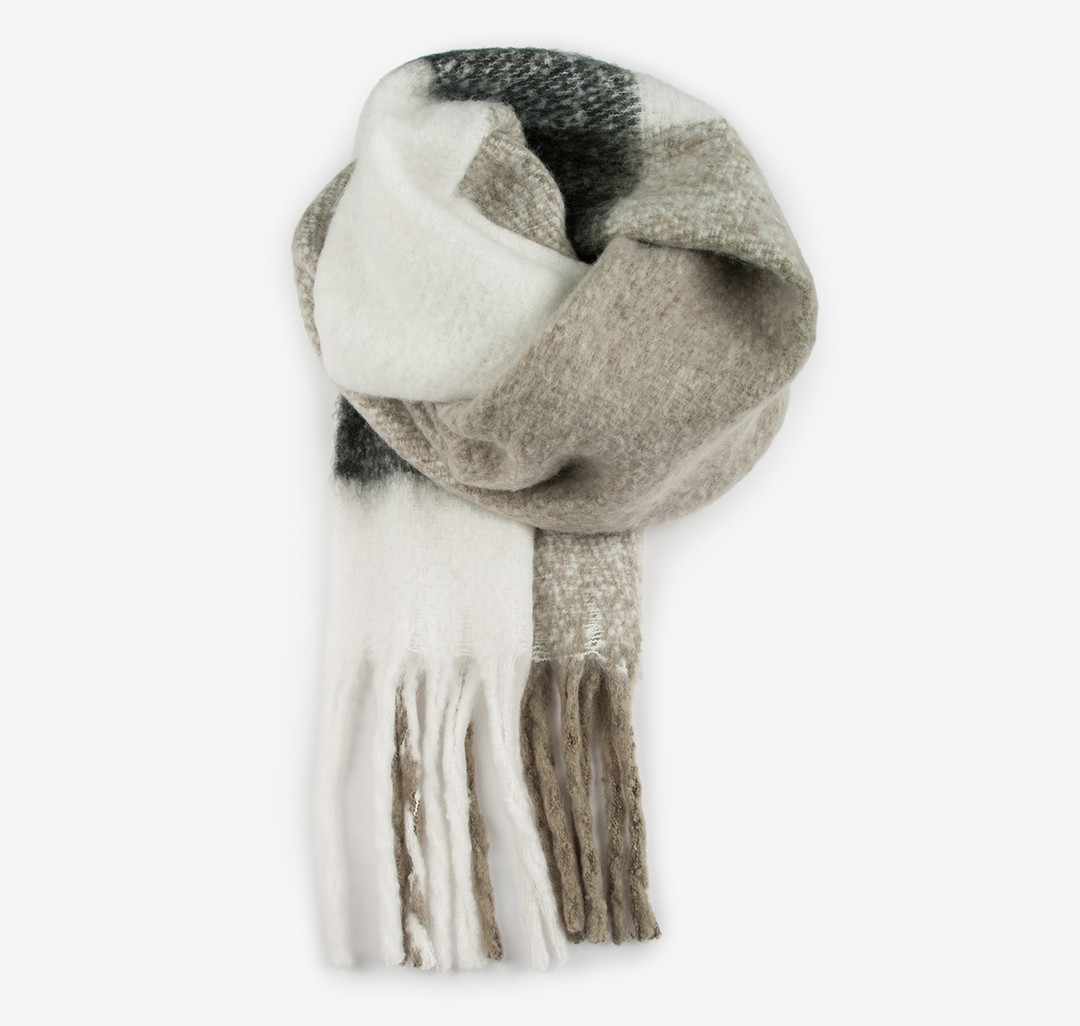 

Палантин женский Marmalato 806-110 134774 хаки-белый-черный, 200х50 см, 806-110 134774