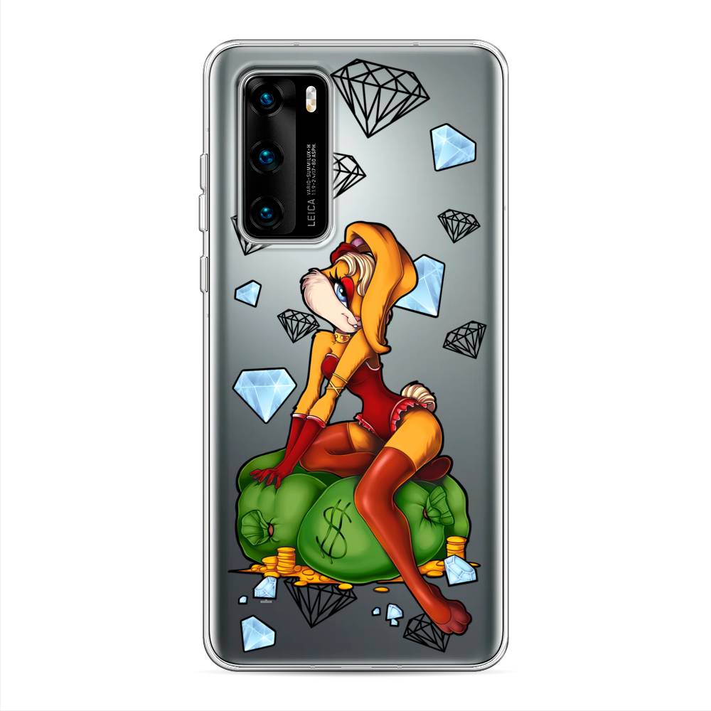 

Чехол на Huawei P40 "Лола Банни с бриллиантами", Красный;оранжевый;зеленый, 610850-6