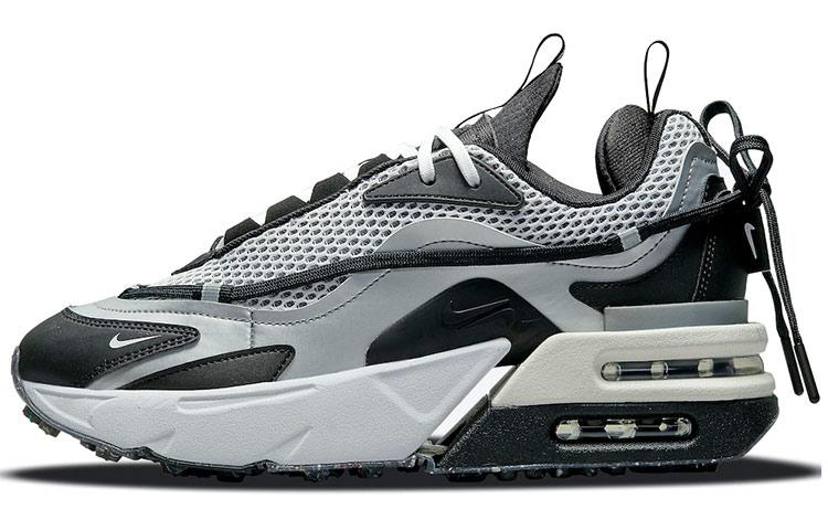 

Кроссовки унисекс Nike Air Max Furyosa NRG Silver and Black белые 37.5 EU, Белый, Air Max Furyosa NRG Silver and Black