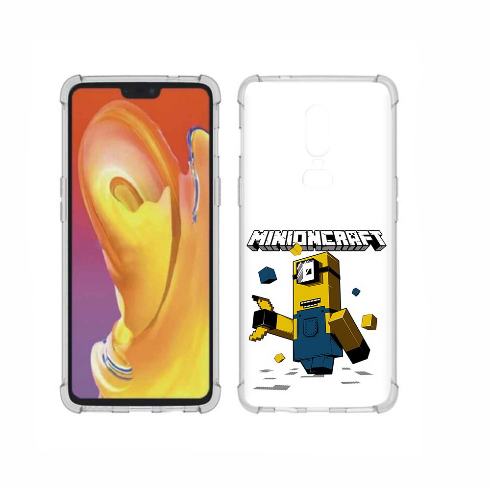 

Чехол MyPads Tocco для OnePlus 6 миньон, Прозрачный, Tocco