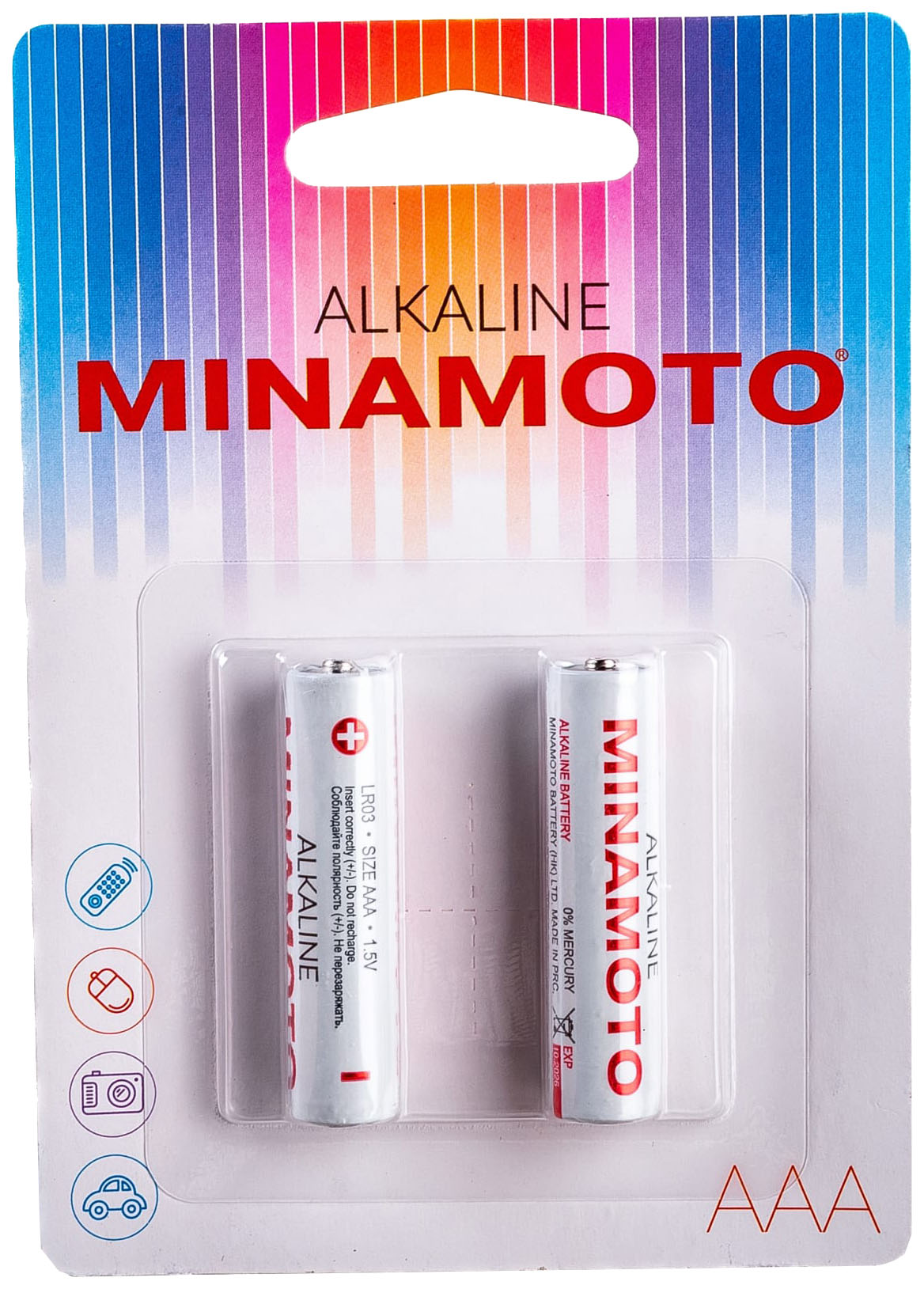 

Minamoto батарейка LR03 2/card 402